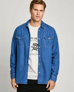 Pepe Jeans: Джинсовая рубашка 