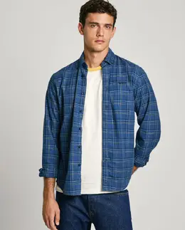 Pepe Jeans: Рубашка с принтом 