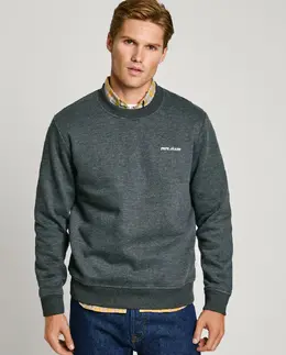 Pepe Jeans: Чёрный свитшот 