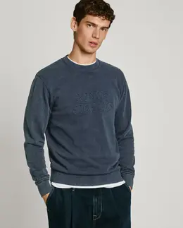 Pepe Jeans: Тёмный свитшот 