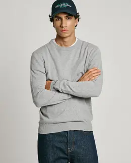 Pepe Jeans: Серый свитер 