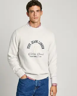 Pepe Jeans: Светлый свитер 