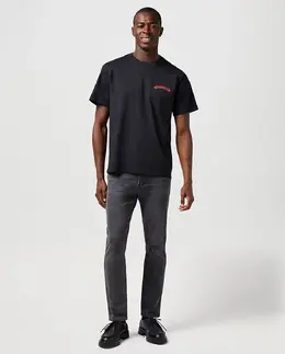 Wrangler: Тёмные джинсы  Larston