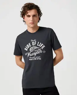 Wrangler: Чёрная футболка 