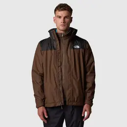 The North Face: Коричневая куртка 