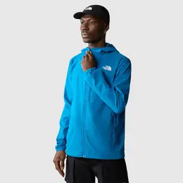 The North Face: Синяя куртка 
