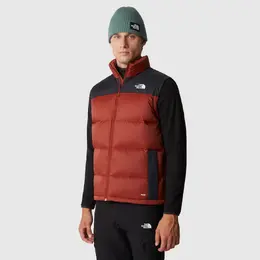 The North Face: Коричневый жилет 