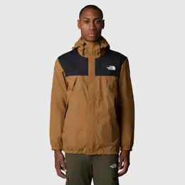The North Face: Коричневая куртка 