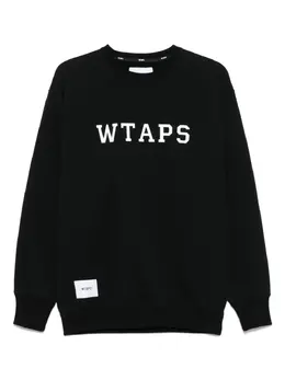 WTAPS: Чёрный свитшот 