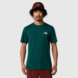 The North Face: Зелёная футболка  Simple Dome