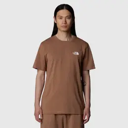 The North Face: Коричневая футболка  Simple Dome