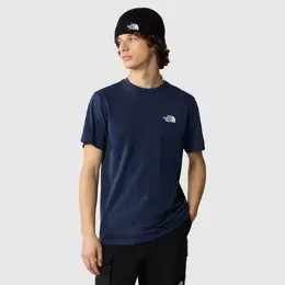 The North Face: Синяя футболка  Simple Dome