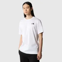 The North Face: Белая футболка  NSE