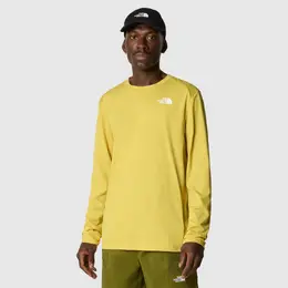 The North Face: Жёлтая футболка 