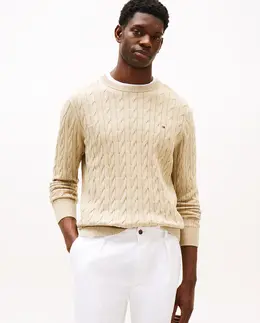 Tommy Hilfiger: Коричневый свитер 