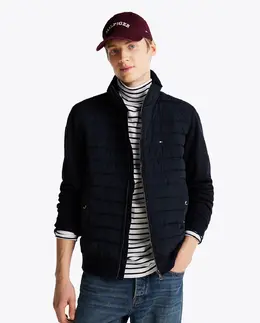 Tommy Hilfiger: Тёмный пуховик 