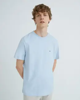 Tommy Hilfiger: Голубая футболка 