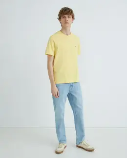 Tommy Hilfiger: Жёлтая футболка 
