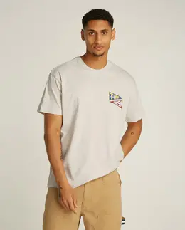 Tommy Jeans: Футболка с принтом 