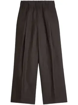 DRIES VAN NOTEN: Коричневые брюки 