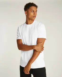 Calvin Klein Jeans: Белая футболка 