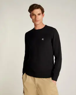 Calvin Klein Jeans: Чёрный свитер 