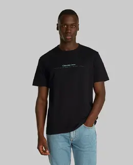 Calvin Klein Jeans: Чёрная футболка 
