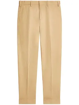 DRIES VAN NOTEN: Бежевые брюки 