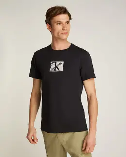 Calvin Klein Jeans: Чёрная футболка 