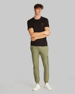 Calvin Klein Jeans: Тёмные брюки 