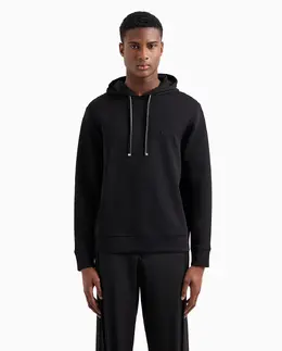 Emporio Armani: Чёрная толстовка 