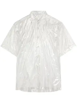 DRIES VAN NOTEN: Прозрачная рубашка 
