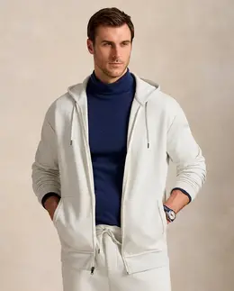 Polo Ralph Lauren: Серая толстовка 