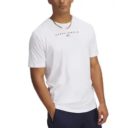 Under Armour: Белая футболка 