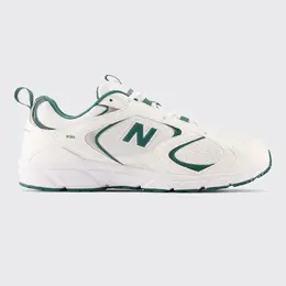 New Balance: Зелёные кроссовки 