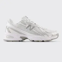 New Balance: Белые кроссовки 