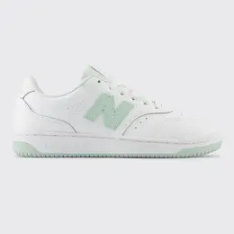 New Balance: Белые кроссовки 