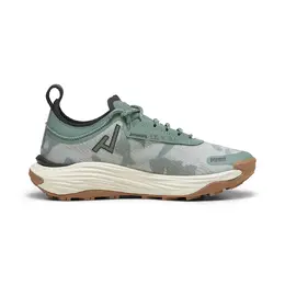 PUMA: Зелёные кроссовки 