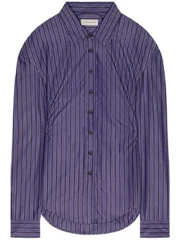 DRIES VAN NOTEN: Фиолетовая рубашка 