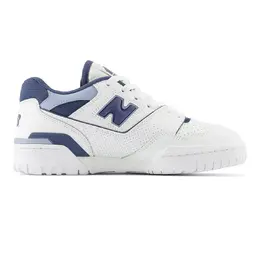 New Balance: Белые кроссовки  550