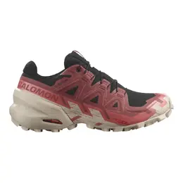 Salomon: Чёрные кроссовки 