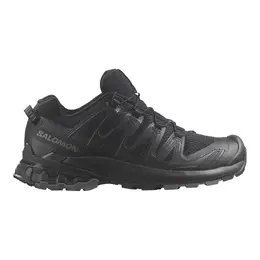 Salomon: Чёрные кроссовки 