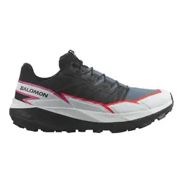 Salomon: Чёрные кроссовки 