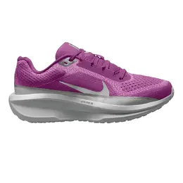 Nike: Фиолетовые кроссовки  Air
