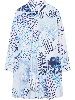 DRIES VAN NOTEN: Голубая рубашка 