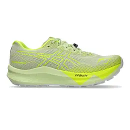 Asics: Зелёные кроссовки 