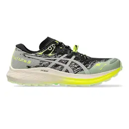 Asics: Чёрные кроссовки 