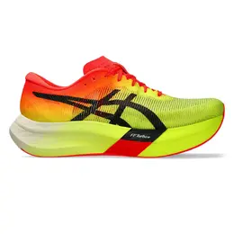 Asics: Жёлтые кроссовки 