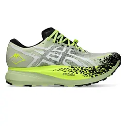 Asics: Зелёные кроссовки 