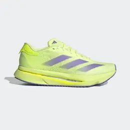 Adidas: Жёлтые кроссовки  Adizero